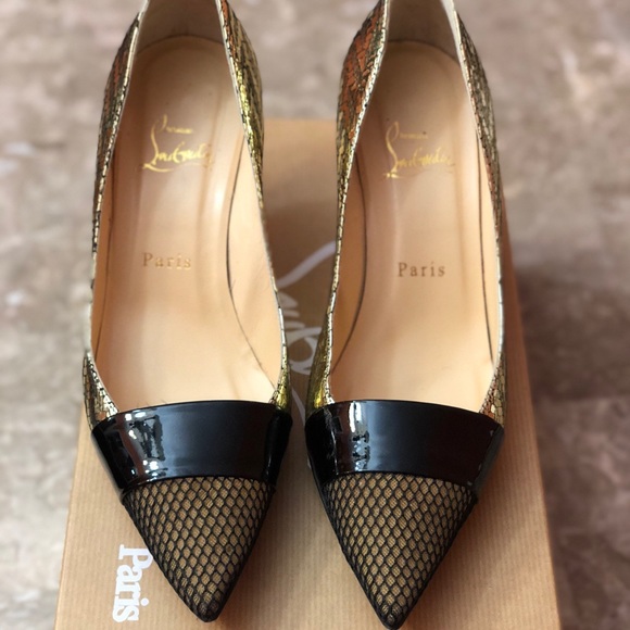 Christian Louboutin Shoes - AUTHENTIC LIGHTLY USED CL 70 PATENT PUMP SIZE 37.5